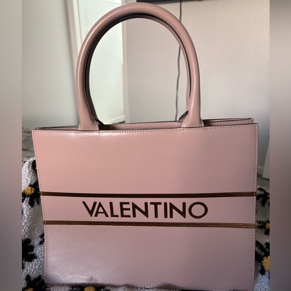 Valentino By Mario Valentino Light Pink Tote - Picture 1 of 8